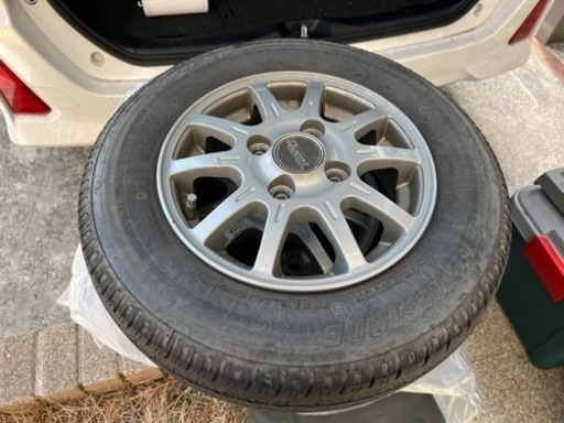 145Ｒ12  ホイールタイヤセット