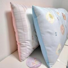 【新品】すみっコぐらし 超ロングクッション 水色の画像