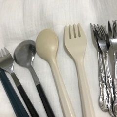 カトラリー　箸　フォーク　スプーンの画像