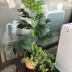 造花 インテリア 観葉植物 高さ1000mm 美品 説明欄必読