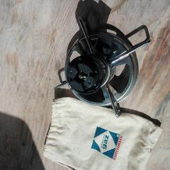 【アウトドア】キャンピングガス　シングルバーナーの画像