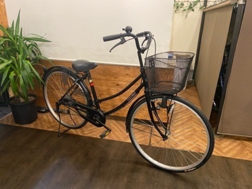 26インチ　ママチャリ　ブラック