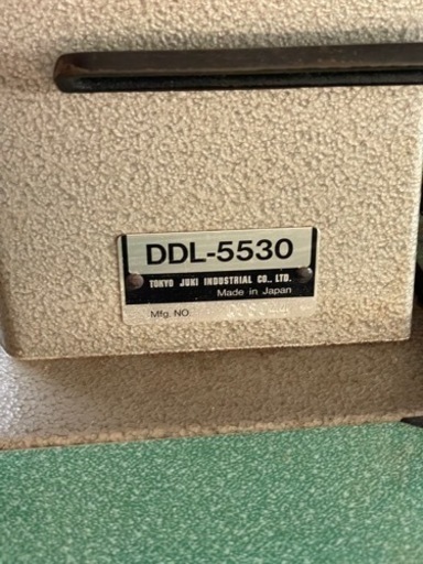一週間限定掲載☆JUKI  DDL-5530☆ 直接引き取り限定  工業用ミシン