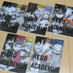 【５組セット】一番くじ『僕のヒロアカ』 クリアファイルの画像
