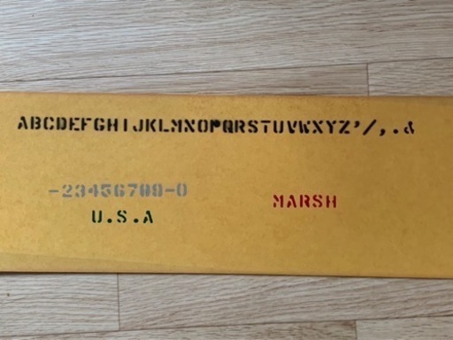 【全国送料無料】 MARSH社製 ステンシルカッティングマシーン　1インチ