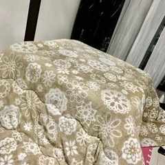 【美品】こたつ リバーシブル 未使用こたつ布団セットの画像