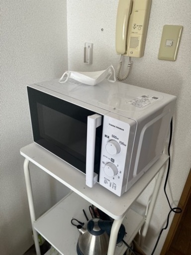 洗濯機、冷蔵庫、電子レンジ