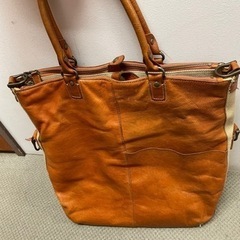 【値下げ】本革トートバッグの画像