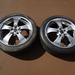 決まりました。【中古　18インチホイール】 work ターミスト ホイールのみ2本セット の画像