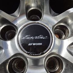 決まりました。【中古　18インチホイール】 work ターミスト ホイールのみ2本セット の画像