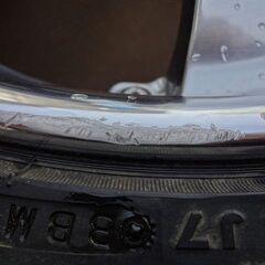 決まりました。【中古　18インチホイール】 work ターミスト ホイールのみ2本セット の画像