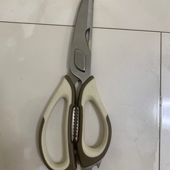 洗いやすいステンレスキッチンはさみ CAINZの画像