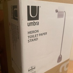 未使用　トイレットペーパーホルダー　スタンド型の画像