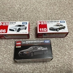 トミカ(R32、86、パトカー)