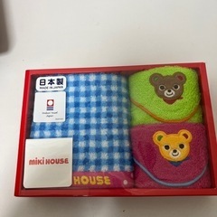 Miki HOUSE ハンドタオルの画像