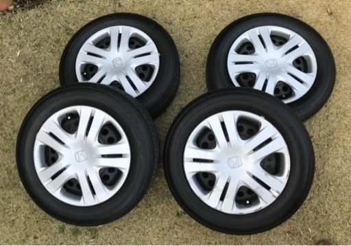 【本日限定価格】お値下げしました　ブリヂストン ★ NEXTRY タイヤ&ホイール　4本セット　純正ホイールナットつき