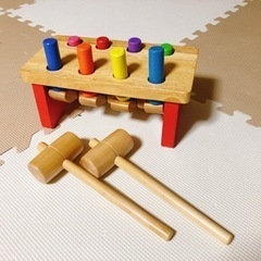 【値下げしました】木製ペグハンマーの画像