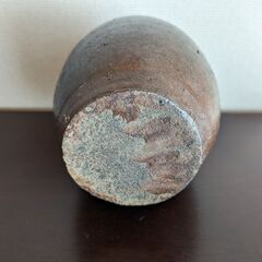 鶴首 徳利 花器 花瓶 酒器 一輪挿し 骨董 壺 備前！？信楽！？分かりませんの画像