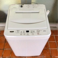 【値下げしました】洗濯機　YWM-T60H1 ヤマダ 21年製　2053