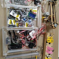 [Max Micron] デュアルエクストルーダー 3D プリンター、組み立てが必要の画像