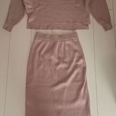 プロポーションボディドレッシング ドルマンニットセットアップ