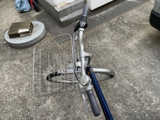 自転車 27インチ ブルー