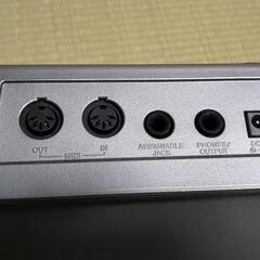 CASIO  電子キーボード  LK-65  光ナビゲーション  音全部出ます。の画像