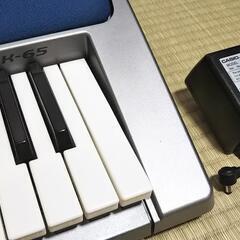CASIO  電子キーボード  LK-65  光ナビゲーション  音全部出ます。の画像