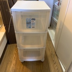 収納ケース　引き出し×3 3/14に処分しますの画像