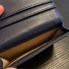 トリーバーチ 名刺入れ カードケース ネイビーの画像