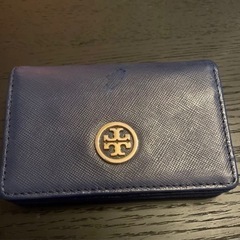 トリーバーチ 名刺入れ カードケース ネイビー