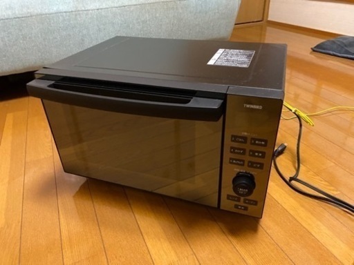 TWIN BIRD センサー付 フラットオーブンレンジ