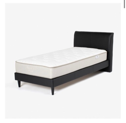 ※ 決定済  IDC大塚家具 Nレベッカ ベッドフレーム ブラック 中古美品