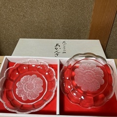 ホヤクリスタル　フルーツ皿