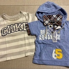 半袖Tシャツ 4枚セット まとめ売り 80cmの画像