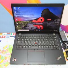 JC0267 未使用に近い レノボ 32GB Thinkpad X13 13.3型 4650U office2019