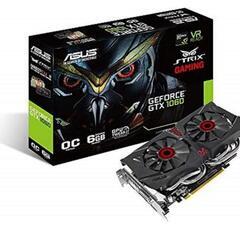 NVIDIA GeForce GTX1060, 6 GB

(ASUS STRIX)