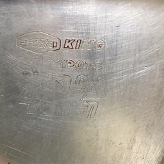 業務用　42cmアルミ半寸胴　両手付きの画像