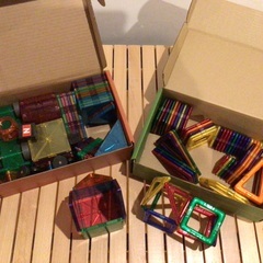 (お話中)マグネット　ブロック2種