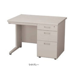 新品未使用品 2台セット事務机TJ-K107+オフィスチェア×2台