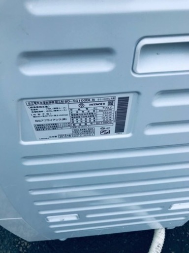 ✨2018年製✨617番 ハイアール✨電気洗濯乾燥機✨BD-SG100BL‼️