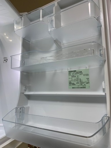 (決まりました！多くのお問い合わせ有難うございました。)☆411L 冷蔵庫　美品　保護マット付き　手をかざすだけでオープン☆ オシャレ