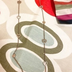 coachロングネックレスの画像