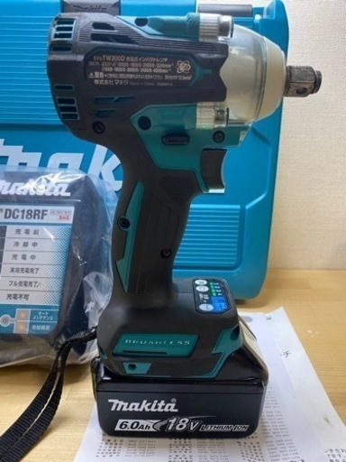 中古 マキタ　TW300D 18V インパクトレンチ　セット