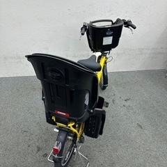 お子様入園の準備に　3人乗り電動自転車　ブリヂストンアンジェリーノ  20インチ　前後シート付き　お買い得