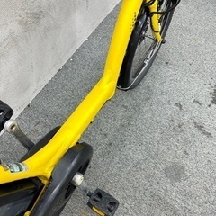 お子様入園の準備に　3人乗り電動自転車　ブリヂストンアンジェリーノ  20インチ　前後シート付き　お買い得