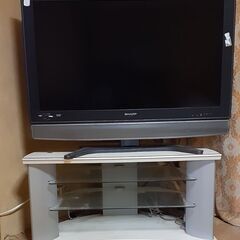 シャープ　アクオス　AQUOS 2009年製　37インチ　テレビ台付き