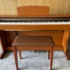 Yamaha　YDP-151C 電子ピアノ 88鍵 ブラウン 椅子付き 電子ピアノ YAMAHA YDP-151C 2007年製 中古 椅子付き ≪6/25(月