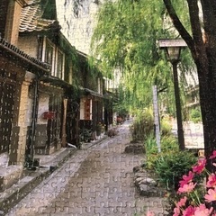 風景画のパズルです。