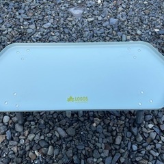 ロゴス　六角囲炉裏ラックテーブルの画像